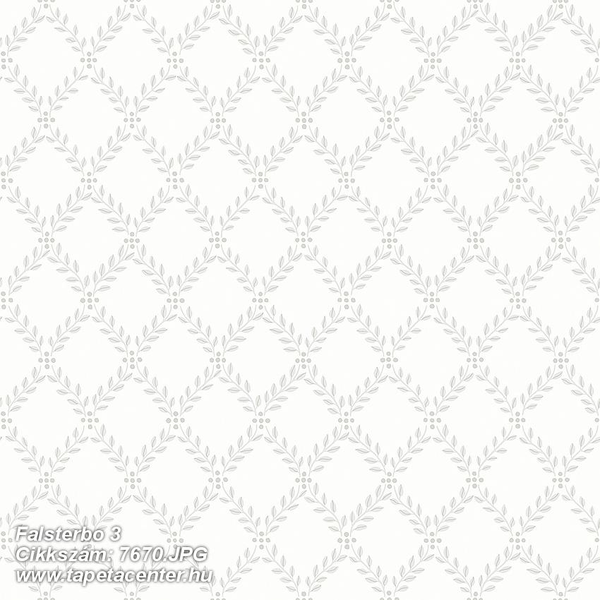 Barokk-klasszikus,kockás,természeti mintás,szürke,lemosható,vlies tapéta 